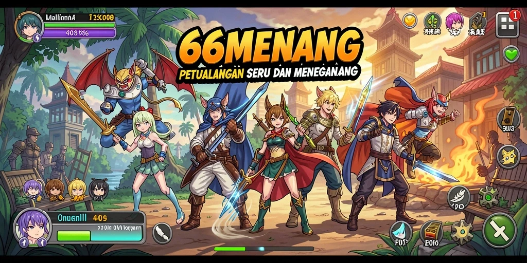 Tampilan gameplay 66MENANG yang seru dan interaktif.