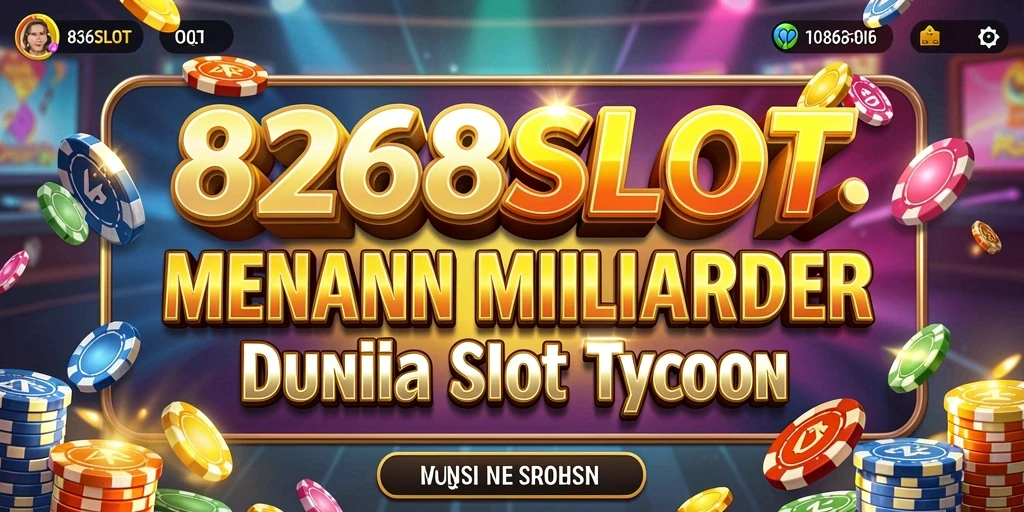 Tampilan gameplay seru di dunia Tycoon kasino 8368SLOT.