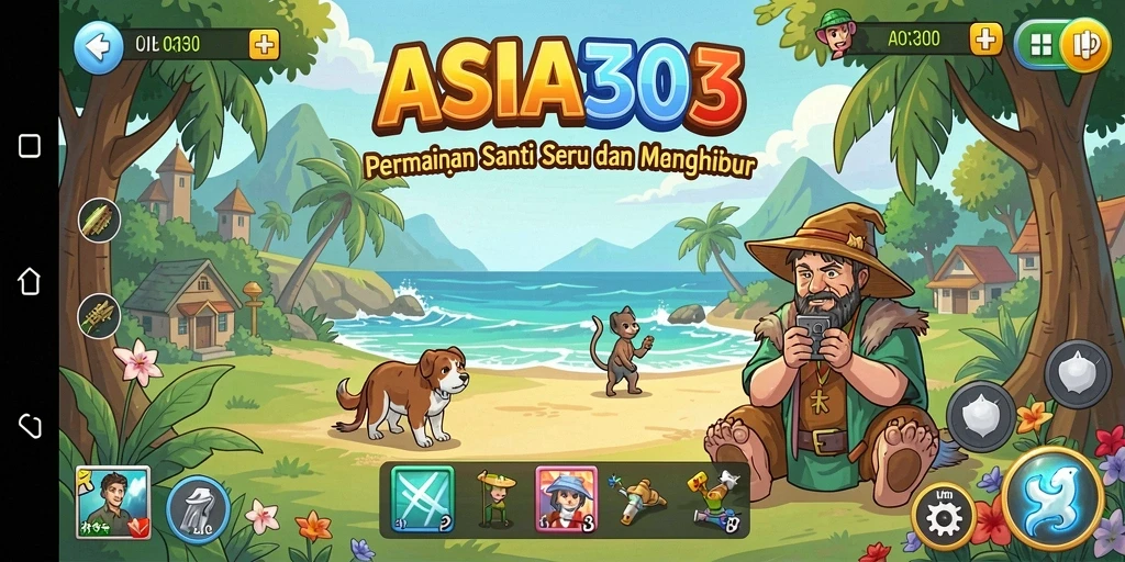 Tangkapan layar ASIA303 menampilkan gameplay santai yang mengasyikkan.