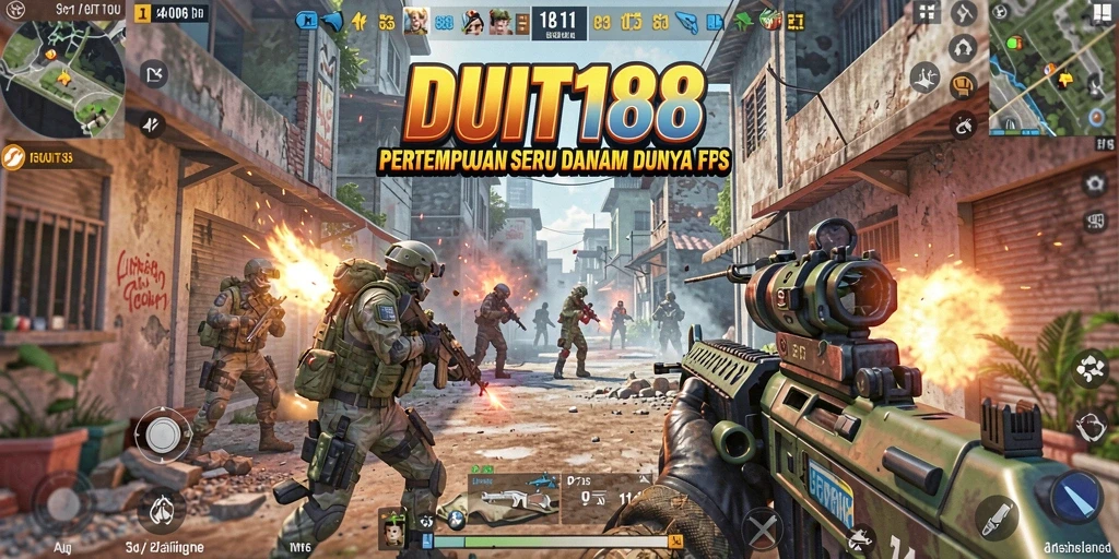 Tampilan gameplay seru dan menegangkan dalam DUIT188.
