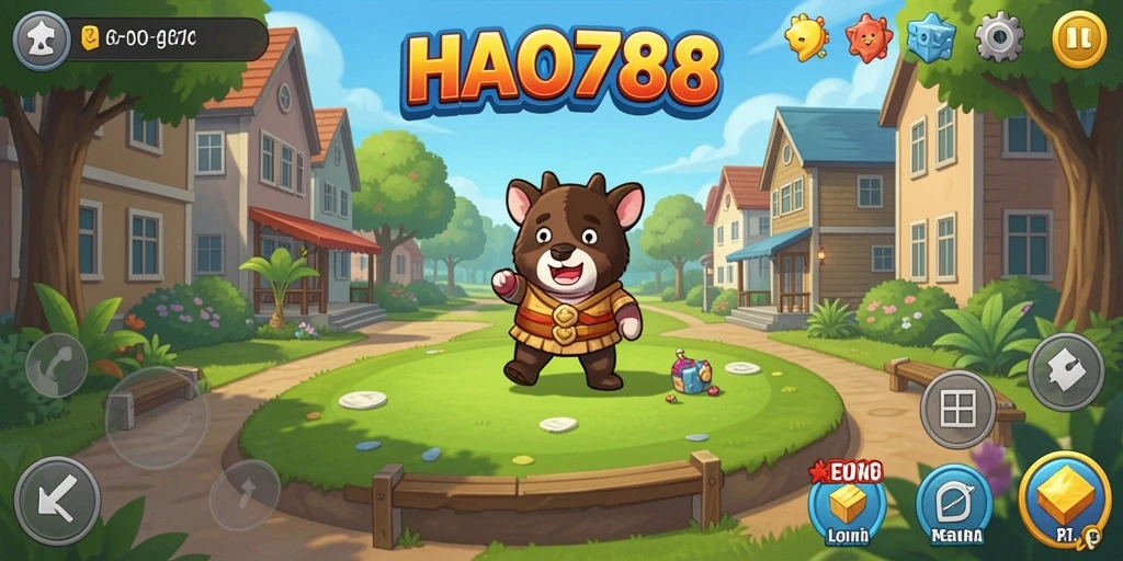 Tampilan gameplay HAO788 yang mengesankan dan menenangkan.
