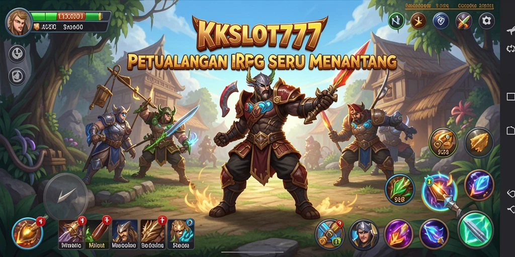 Tampilan gameplay KKSLOT777 yang mendebarkan di dunia RPG.