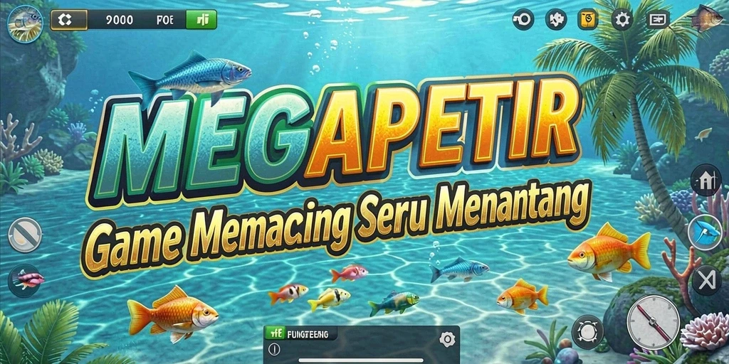 Tangkapan ikan beragam dalam gameplay MEGAPETIR yang menarik.