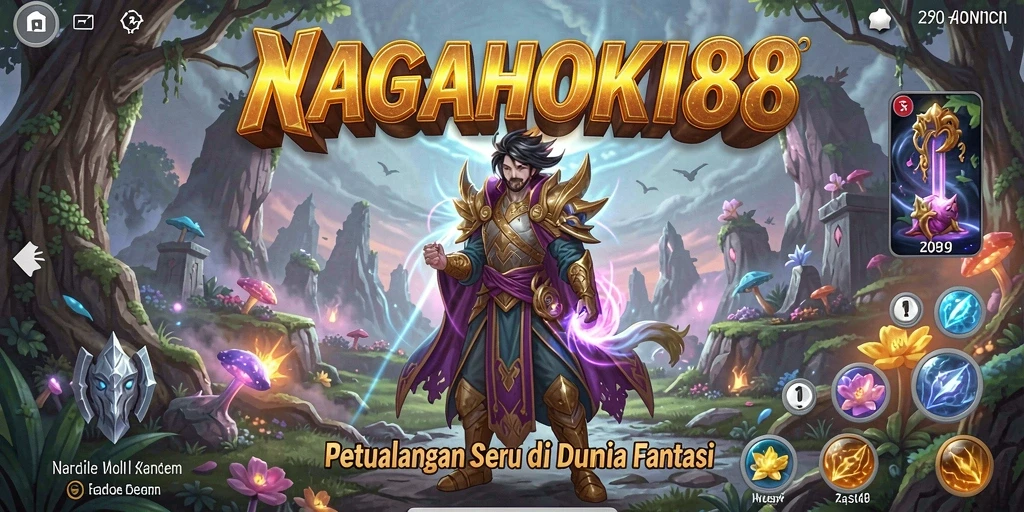 Tampilan gameplay <strong>NAGAHOKI88</strong> menampilkan aksi petualangan yang seru dan grafis menawan.