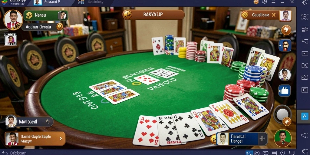 Tampilan menarik dari gameplay RAKYATJP yang seru.