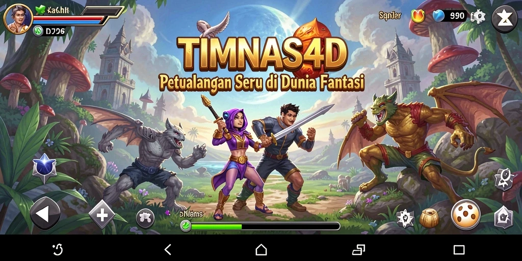 Tampak gameplay seru dalam dunia petualangan TIMNAS4D.
