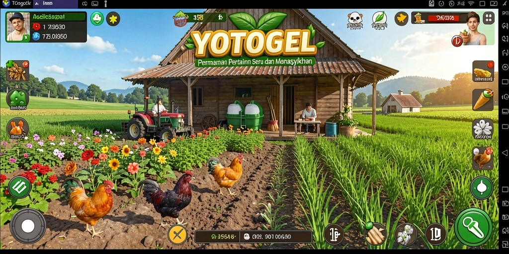 Tampilan gameplay YOTOGEL yang menarik dan seru.
